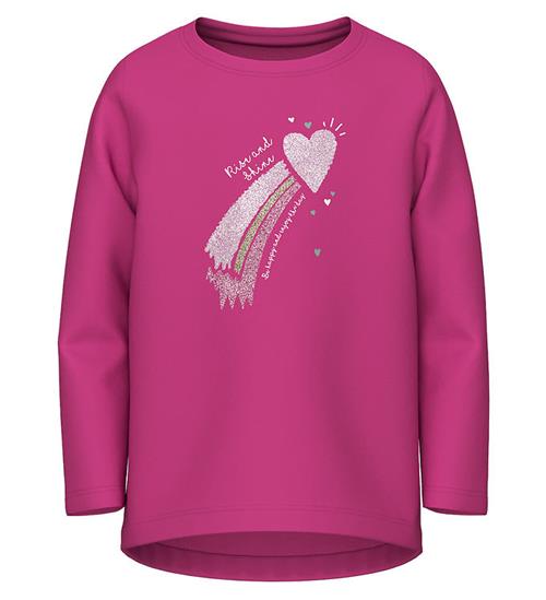 Se Name It Bluse - NmfVix - Raspberry Rose/Shooting Star ved KidsWorld