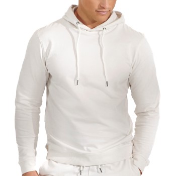 Se Bread & Boxers Bread and Boxers Organic Cotton Men Hooded Shirt 2P Benhvid X-Large Herre ved Timarco