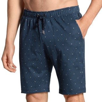 Calida Remix Basic Shorts Blå Mønster bomuld Large Herre