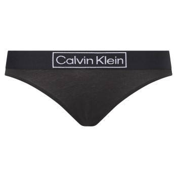 Calvin Klein Trusser 2P Reimagined Heritage Thong Sort Large Dame