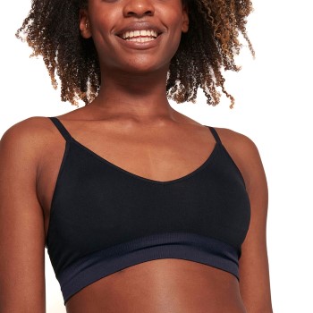 Sloggi Bh EVER Infused Aloe Bralette Sort X-Large Dame