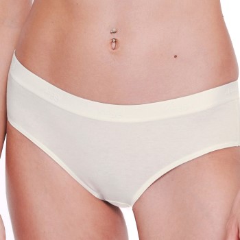 Se Sloggi Trusser 2P GO Casual Hipster Briefs Benhvid bomuld Large Dame ved Timarco