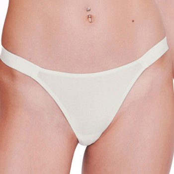 Sloggi Trusser GO Casual Tiny Tanga Brief Benhvid bomuld X-Small Dame