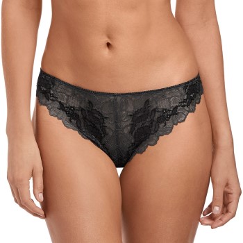 Wacoal Trusser Lace Perfection Tanga Sort Large Dame