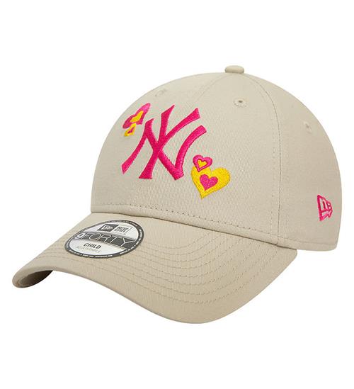 Se New Era New Era Kasket - 9Forty - New York Yankees - Light Beige m. Hjer ved KidsWorld