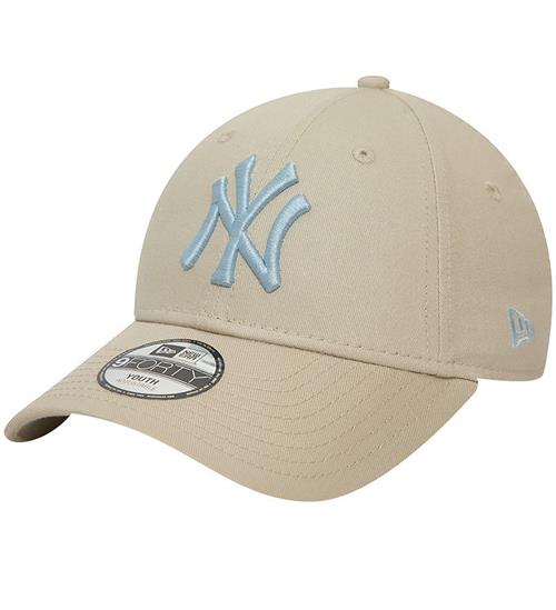 New Era Kasket - 9Forty - New York Yankees - Light Beige/LyseblÃ¥