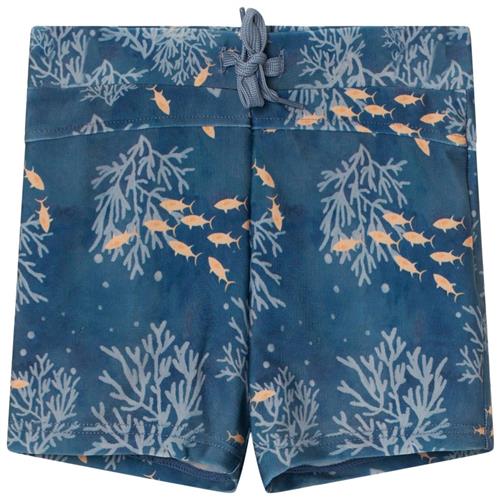 Mini A Ture Gerryan Mønstrete Badebukser Deep Waters 86/92 cm  Blå  86/92 cm  mand