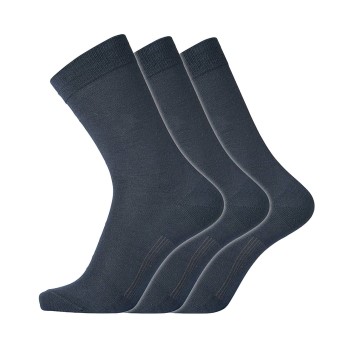 Dovre Strømper 3P Cotton Socks Marineblå Str 40/45 Herre