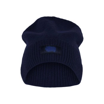 Dovre Mens Wool Beanie Marineblå uld One Size Herre