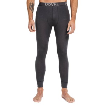 Dovre Organic Wool Long Johns Grå merinould Large Herre