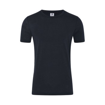 Dovre Wool Light T-Shirt Sort uld Small Herre