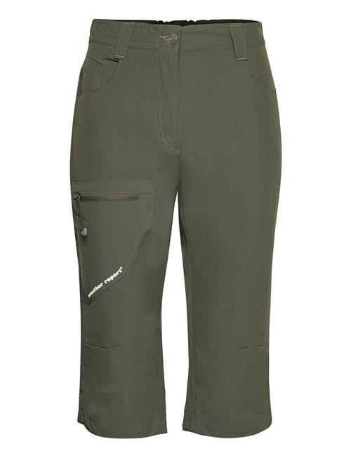 Weather Report Ann W 3/4 Pant Weather Report Green