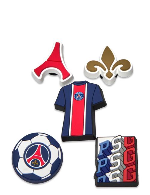 Se Crocs Paris St Germain 5Pck Crocs Patterned ved Booztlet