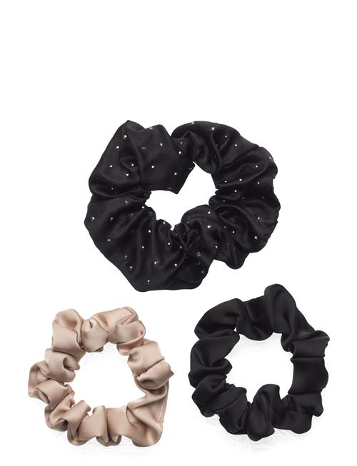 Se Pieces Pcoida 3-Pack Scrunchie D2D Pieces Black ved Booztlet