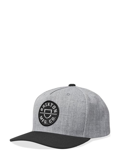 Brixton Crest C Mp Snapback Brixton Grey