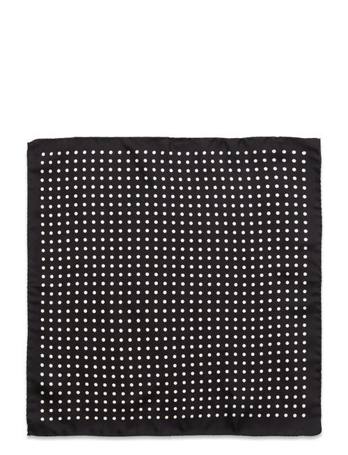 Dot Square Pocket Morris Black