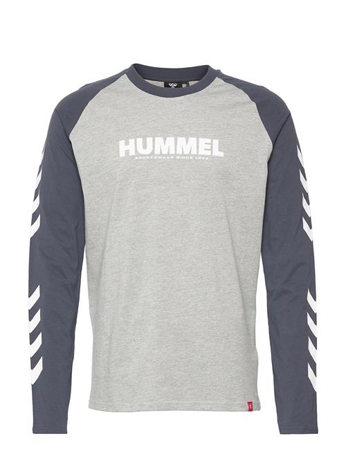 Hmllegacy Blocked T-Shirt L/S Hummel Patterned