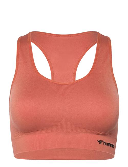 Se Hummel Hmltif Seamless Sports Top Hummel Orange ved Booztlet