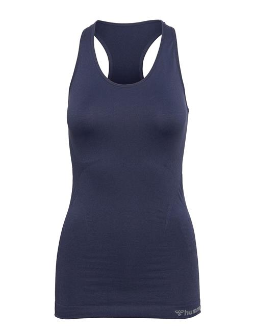 Se Hummel Hmltif Seamless Top Hummel Navy ved Booztlet