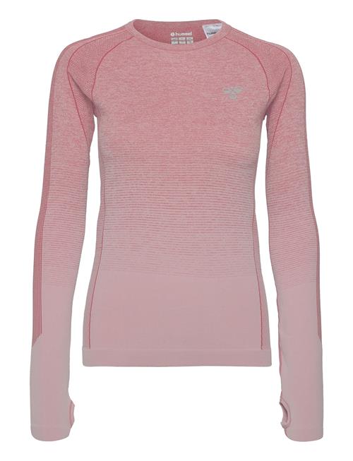 Se Hummel Hmlgg12 Training Seamless L/S Woman Hummel Red ved Booztlet