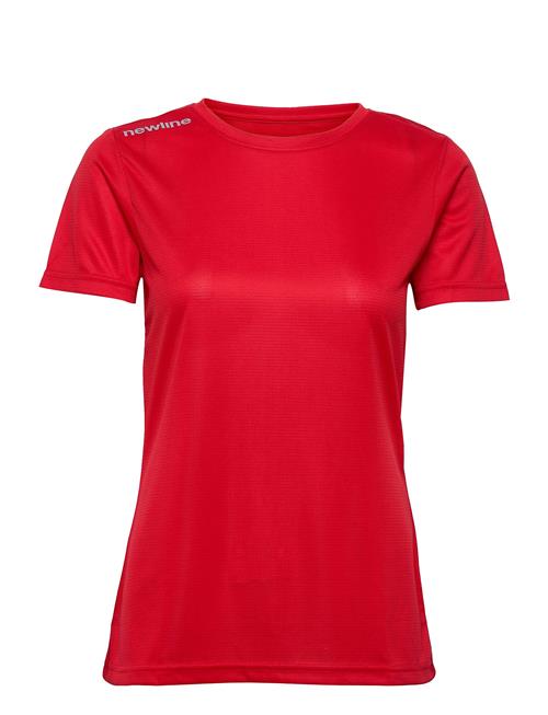 Se Newline Women Core Functional T-Shirt S/S Newline Red ved Booztlet