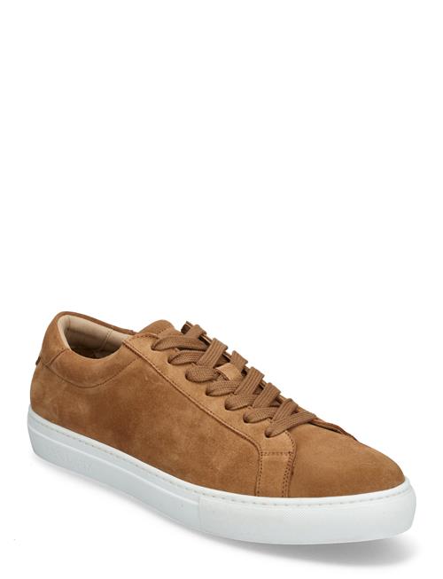 Se Les Deux Theodor Suede Sneaker Les Deux Brown ved Booztlet