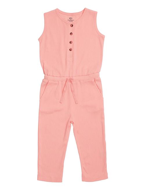 Copenhagen Colors Rib Jersey Jumpsuit Copenhagen Colors Pink