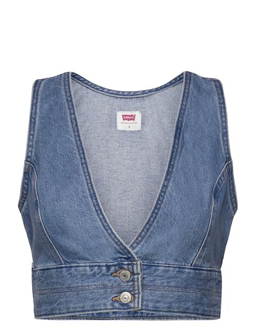 LEVI´S Women Raine Denim Crop Top Check You LEVI´S Women Blue