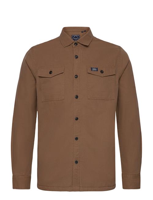 Superdry Vintage Borg Lined Miller Superdry Brown