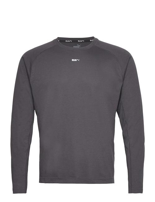 PUMA M Run Ls Tee PUMA Grey