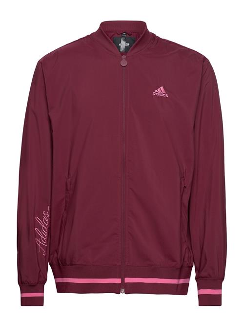 adidas Sportswear Bl Upf Jkt Q3 Adidas Sportswear Burgundy