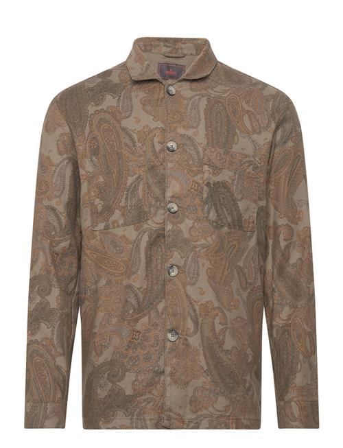 Morris Fenix Linen Shirt Jacket Morris Brown