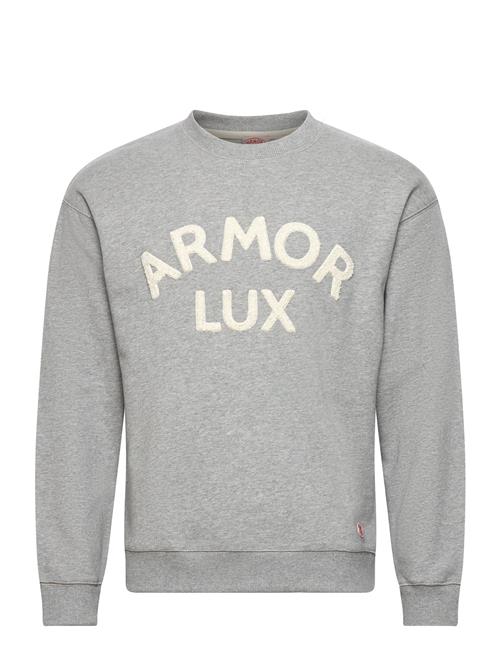 Armor Lux Logo Sweatshirt Héritage Armor Lux Grey