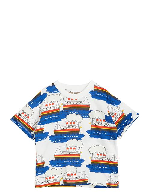 Se Mini Rodini Ferry Aop Ss Tee Mini Rodini Patterned ved Booztlet