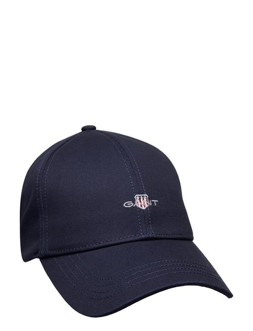 Se GANT Unisex. High Cotton Twill Cap GANT Navy ved Booztlet