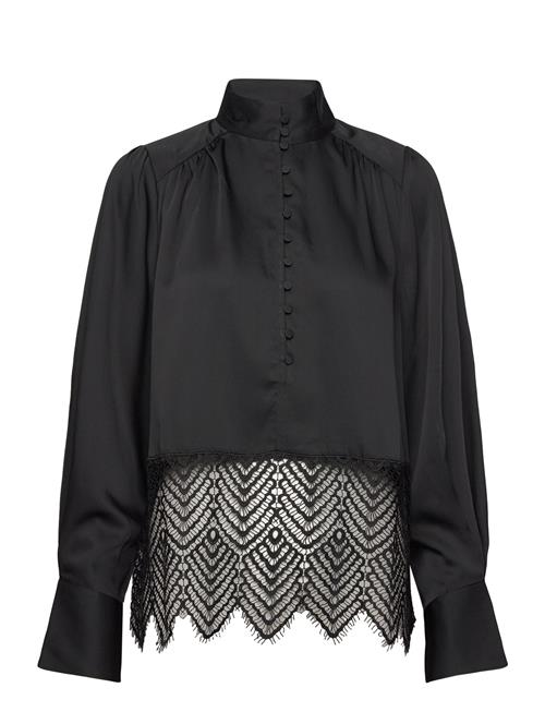 Se Bruuns Bazaar Cedarsbbchatrina Blouse Bruuns Bazaar Black ved Booztlet