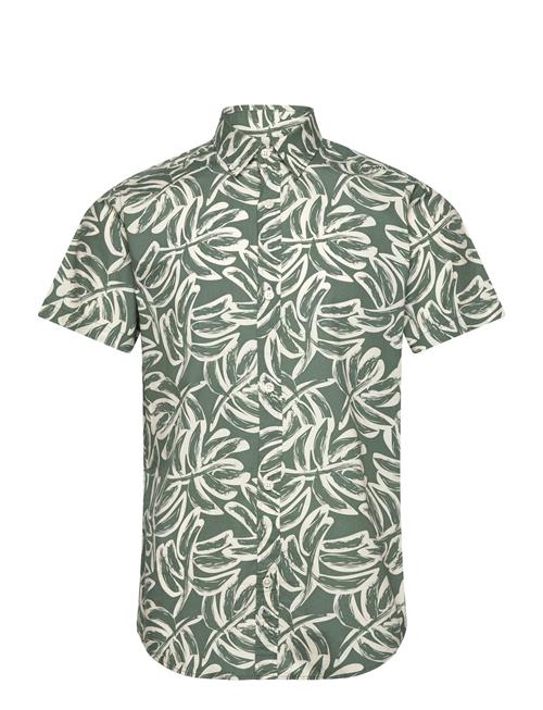 Jack & Jones Jorlafayette Aop Shirt Ss Ln Jack & J S Green