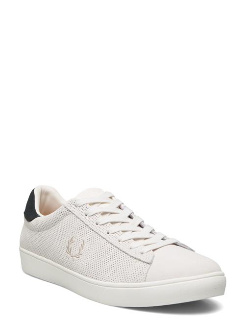 Fred Perry Spencer Perf Suede Fred Perry White