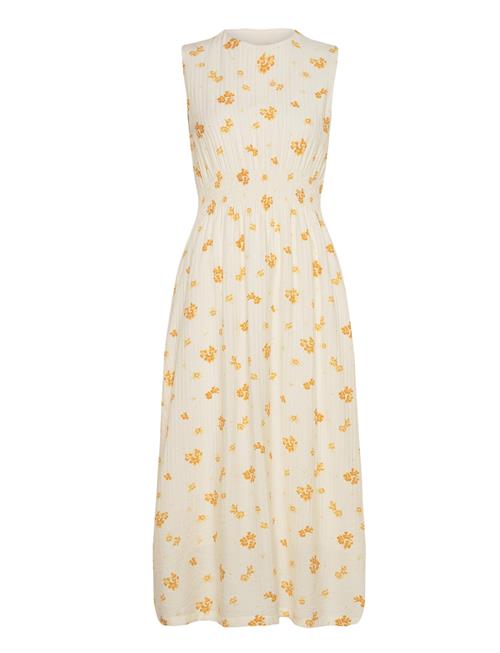 MSCH Copenhagen Mschrojan Vlora Sl Dress Aop MSCH Copenhagen Yellow