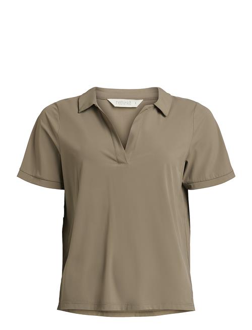 Polo Tee Serve 1 Rethinkit Studios Khaki