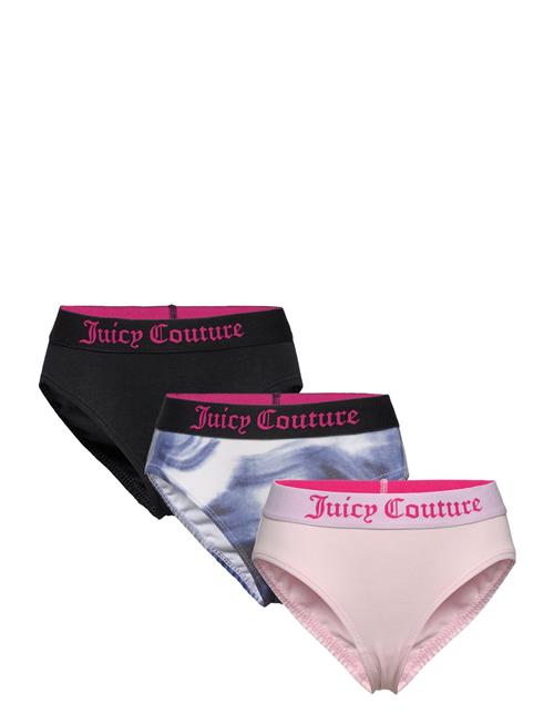 Juicy Couture Juicy Couture Briefs 3Pk Hanging Juicy Couture Patterned