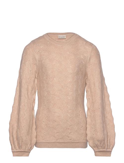 Minymo Pullover Ls Knit Minymo Beige