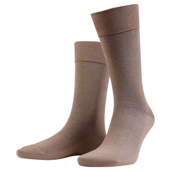 Se Amanda Christensen Strømper Core Ankle Socks Lysbrun  bomuld Str 47/48 ved Timarco