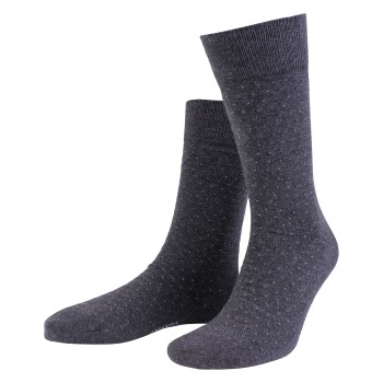 Amanda Christensen Strømper True Ankle Dot Sock Antracit Str 47/50 Herre