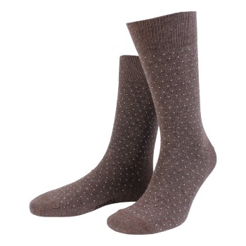 Amanda Christensen Strømper True Ankle Dot Sock Brun Str 47/50 Herre