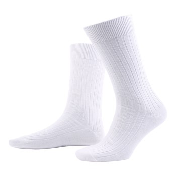 Amanda Christensen Strømper True Ankle Rib Sock Hvid Str 47/50 Herre