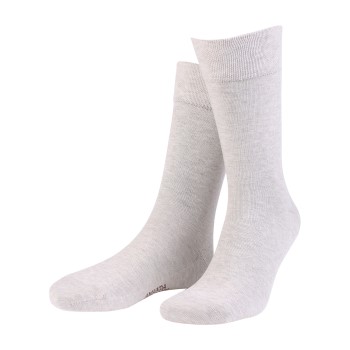 Amanda Christensen Strømper 3P True Ankle Soft Top Sock Sand Str 43/46 Herre