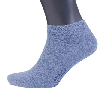 Amanda Christensen Strømper 3P True Sneaker Sock Denimblå Str 39/42 Herre