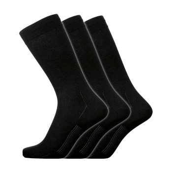 Dovre Strømper 3P Bamboo Sock Sort Str 45/48 Herre