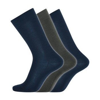 Dovre Strømper 3P Organic Wool Sock Flerfarvet Str 40/45 Herre